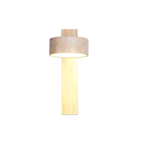 The Shine of the Palace Travertine Wall Light