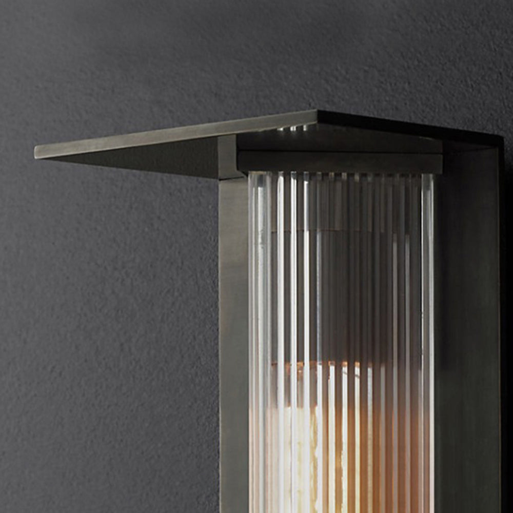 Orvyn Modern Minimalist Acrylic Outdoor Wall Light