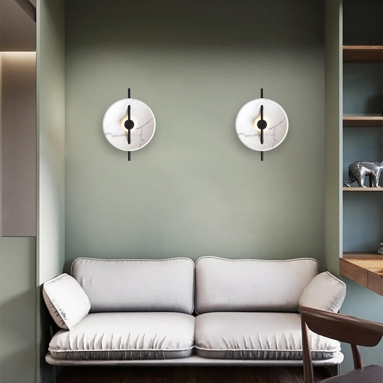 Nordic Round Resin Wall Ligh
