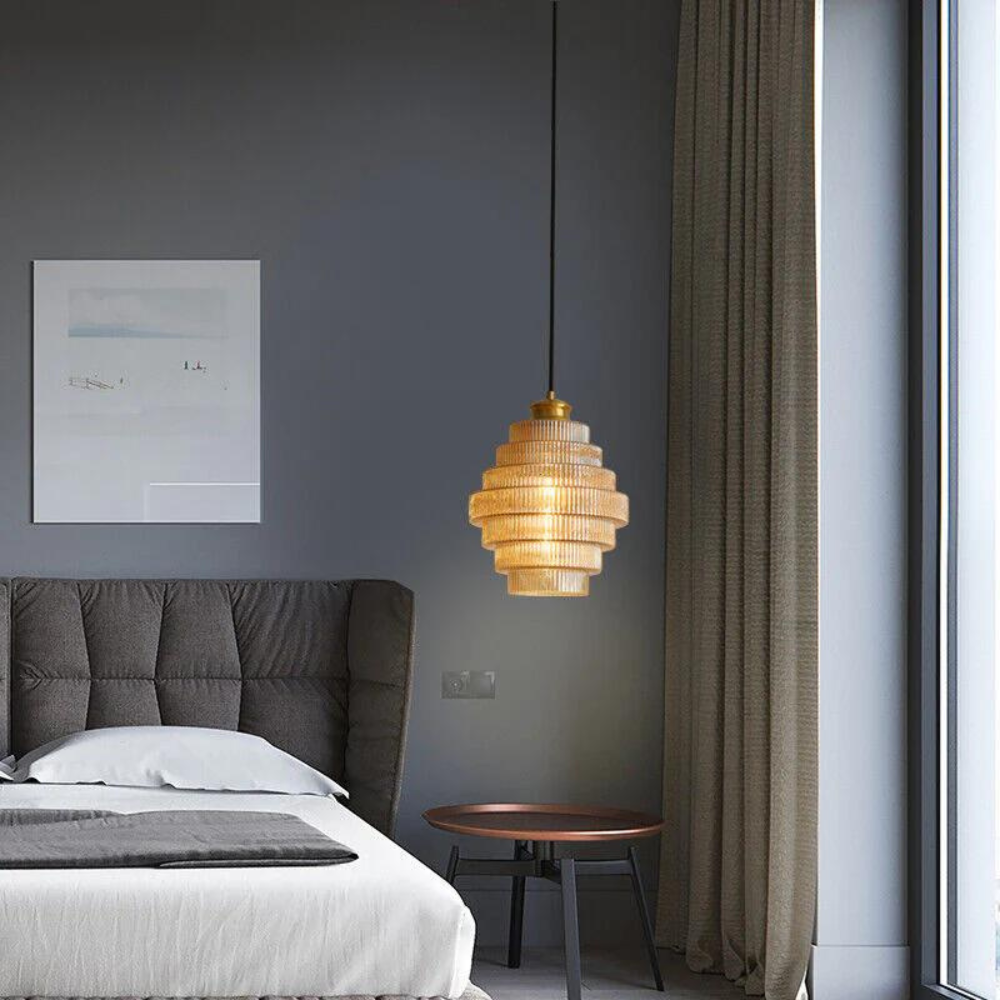 The Carafe Burst Glass Pendant Light