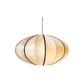 Japandi Silk Veil Pendant Light