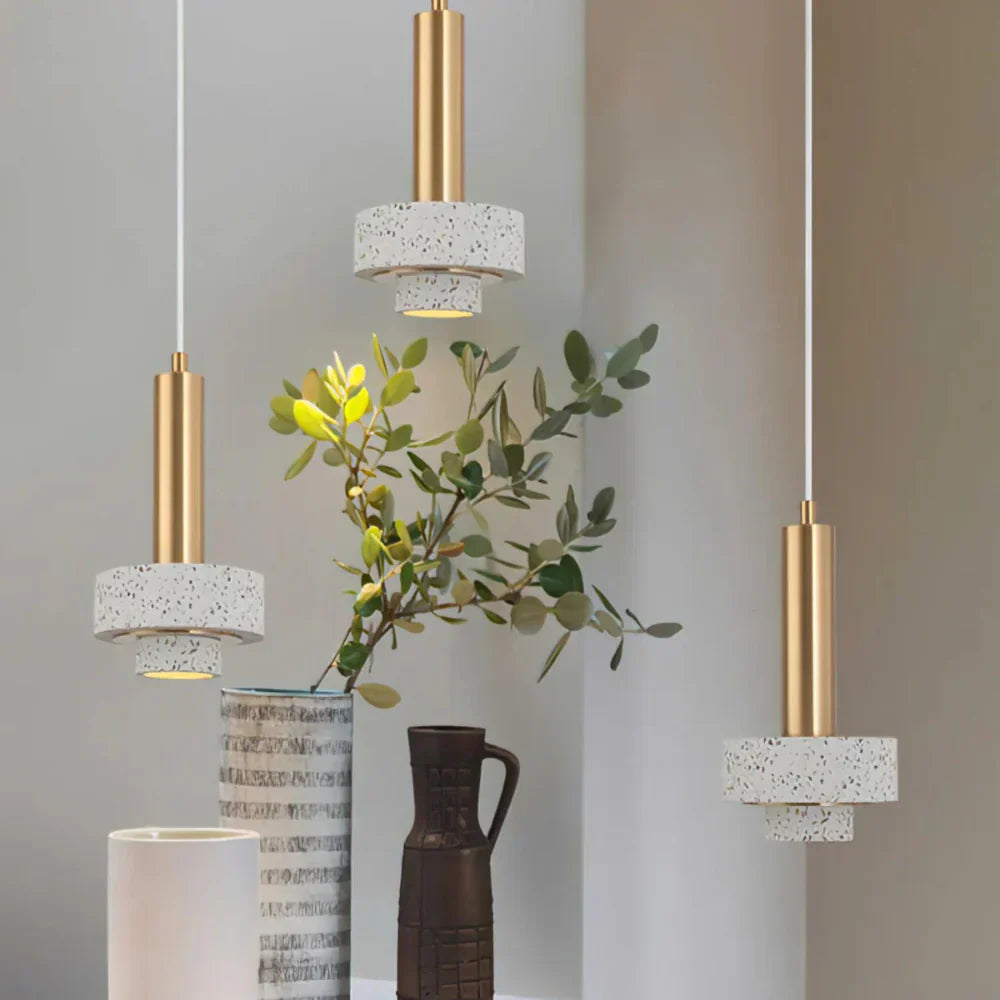 The Colored Terrazzo Ceiling Light