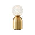 Emerald Veil Elegance Wireless Table Lamp