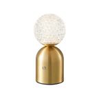 Emerald Veil Elegance Wireless Table Lamp