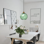 Modern LED Nordic Ceiling Glass Ball Pendant Light