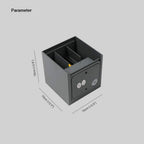 Modern Adjustable Square LED Outdoor Wall Light