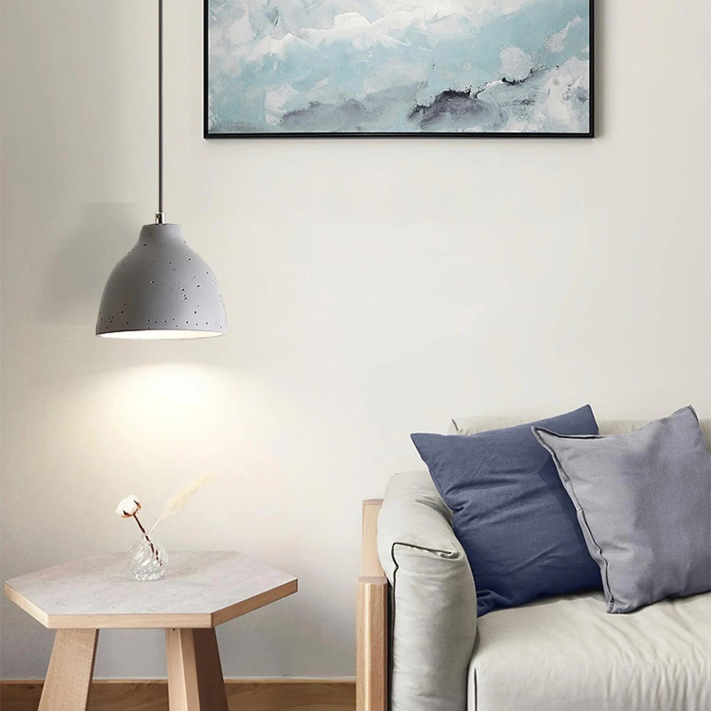 The Elegant Cut Scandinavian Chic Resin Pendant Light
