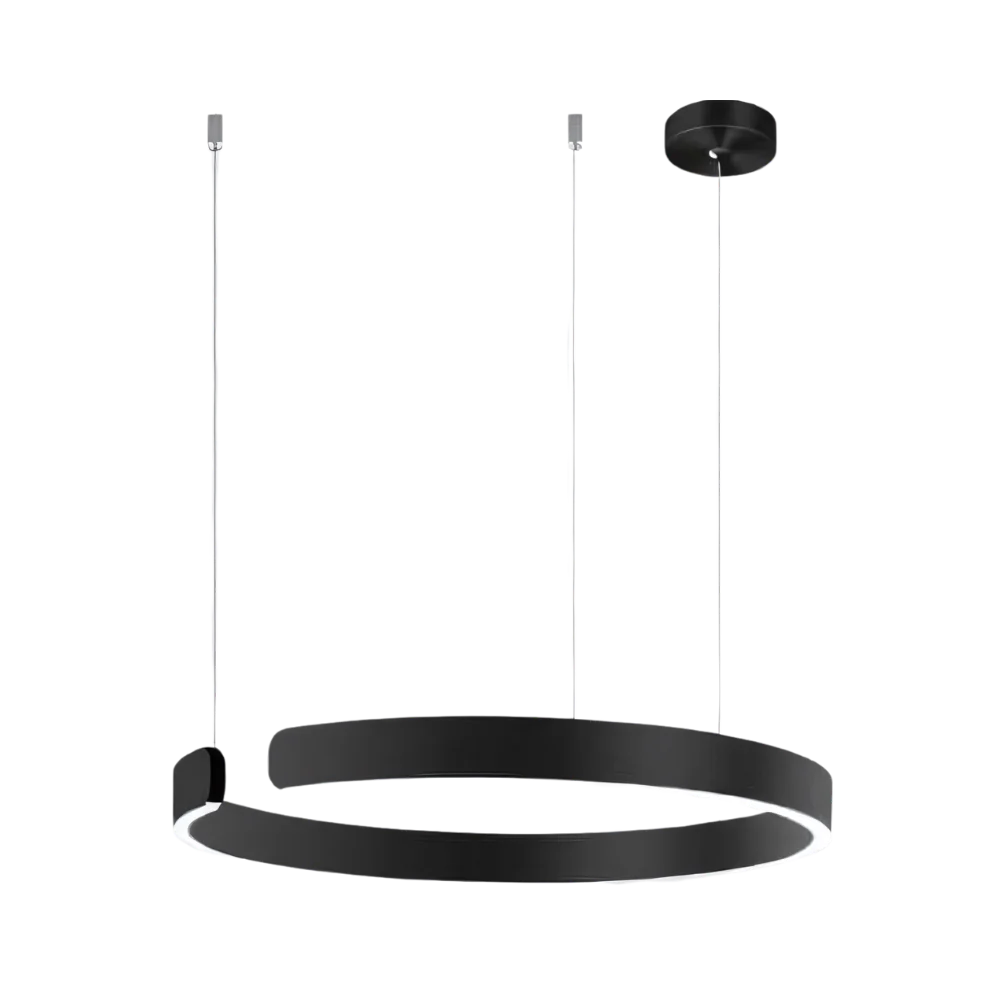 Circular Style Nordic Fused Aluminum Pendant Light