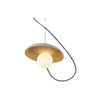 Discreet Glow Minimalist Pendant Light