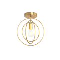 Golden Ring Ceiling Light