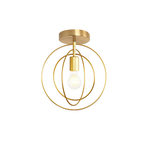Golden Ring Ceiling Light