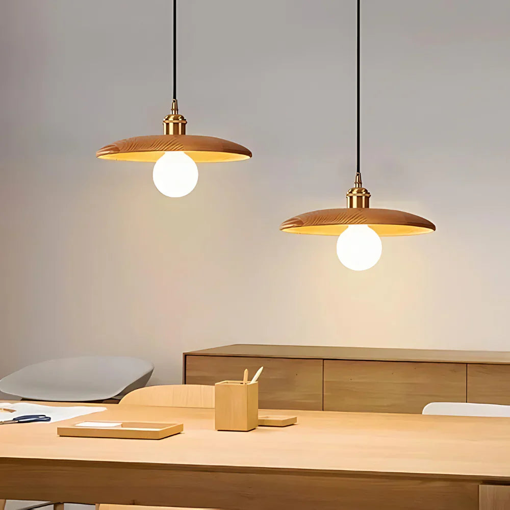 Olivia Japandi Charming Wooden Ceiling Light