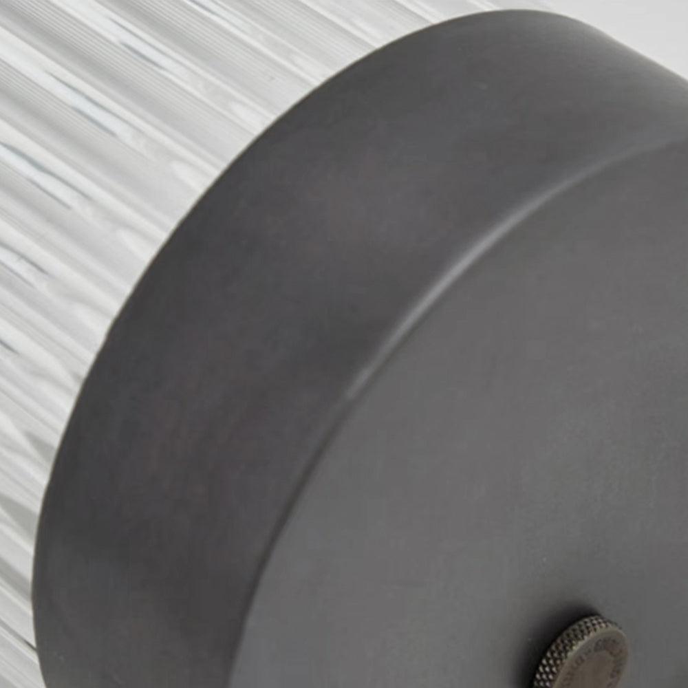 HaloGuard Semi Dome Outdoor Glass Wall Lamp