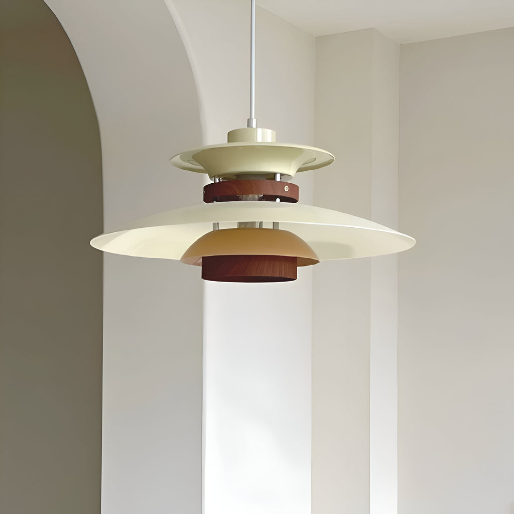 Aurora of Stillness Nordic Iron Pendant Light