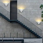 Minimalist Waterproof Triangle IP65 Waterproof Outdoor Light