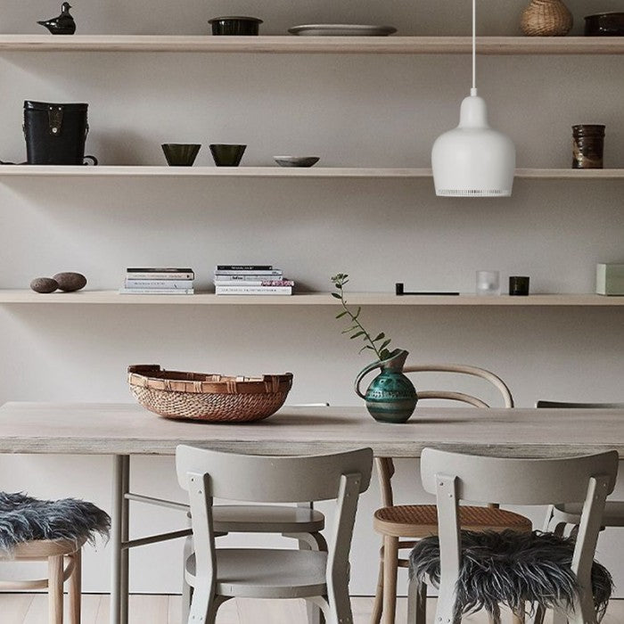 Golden Bell Shaped Nordic Steel Pendant Light