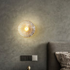 Round Crystal Wall Light