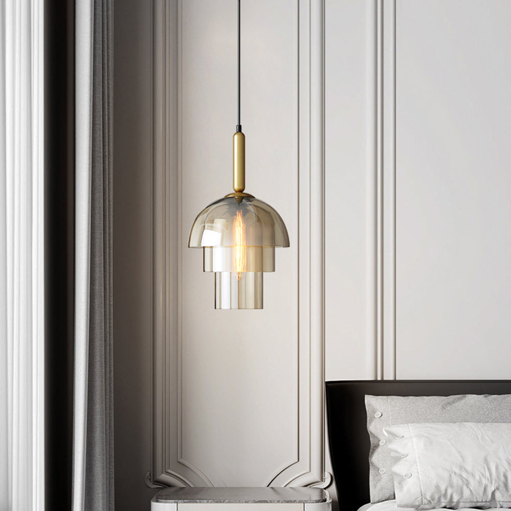 Clued Creative Minimalist Dome Glass Pendant Light