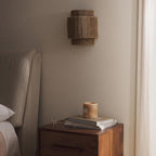 Bohemian Vintage Hand Woven LED Wall Light