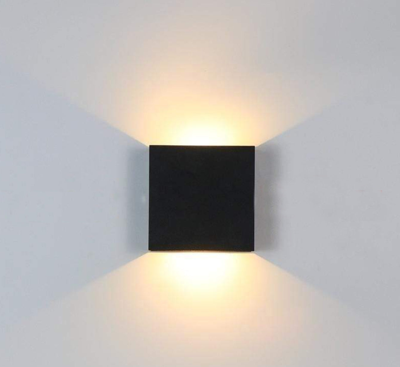 Modern Adjustable Square LED Outdoor Wall Light