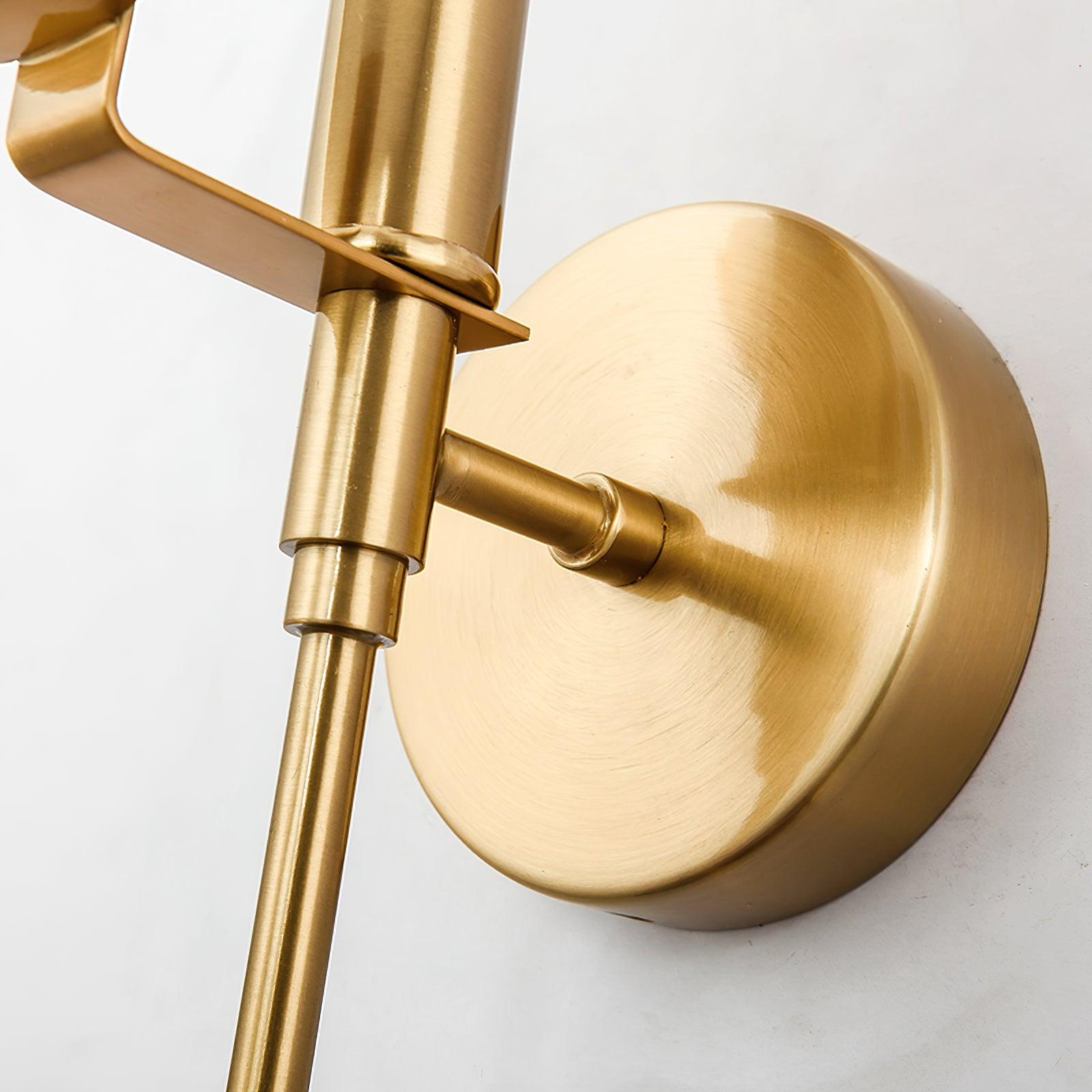Alabaster Marble Ava Brass Wall Light