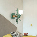 Retro Iron Art Staircase Wall Light