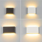 Modern Rectagulart Metal Outdoor Wall Light
