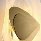 Water Ripple Sculptural Wall Light