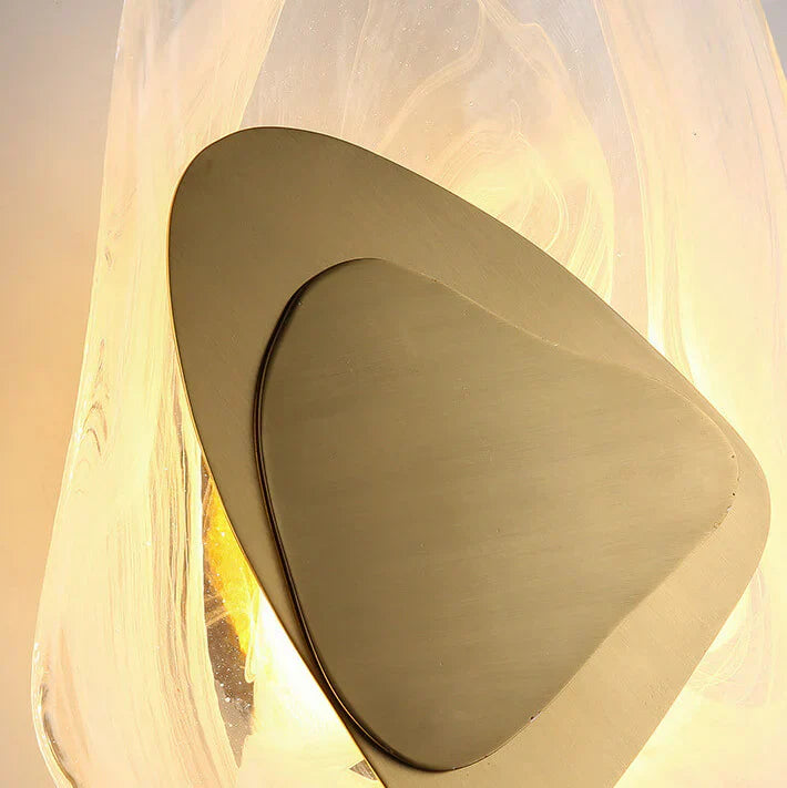 Water Ripple Sculptural Wall Light