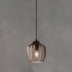 Nordic Style Wavy Glass Pendant Ceiling Light