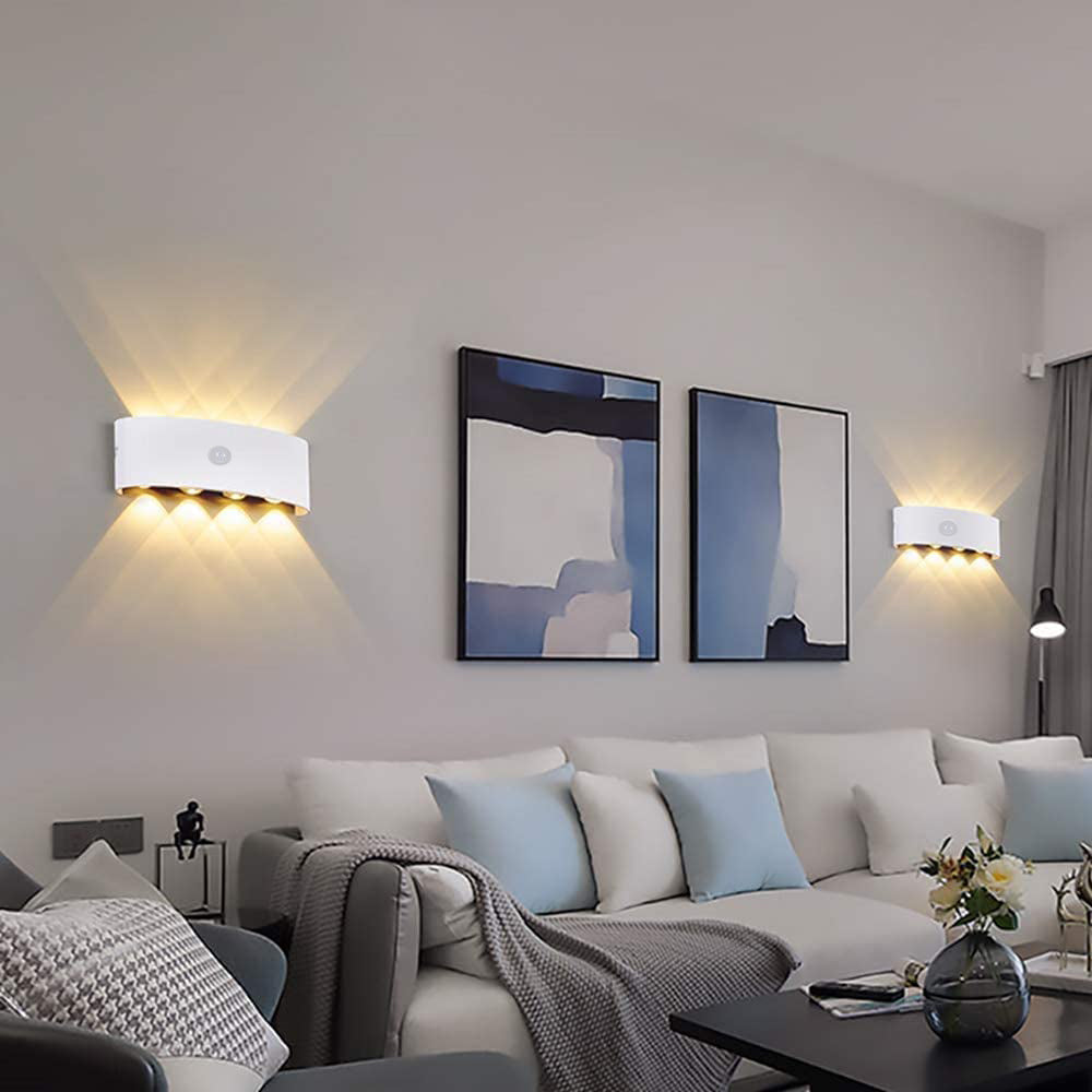 Metal Acrylic Fixtures Up And Down IP65 Waterproof Outdoor Light Wall Light