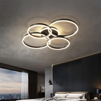 Modern Black Metal Chandelier Ceiling Light