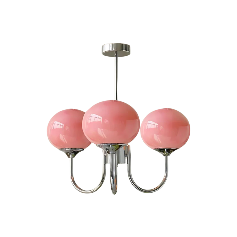 Marshmallow Modern Glass Chandelier