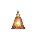 Aurex Vintage Brass Globe Pendant Light