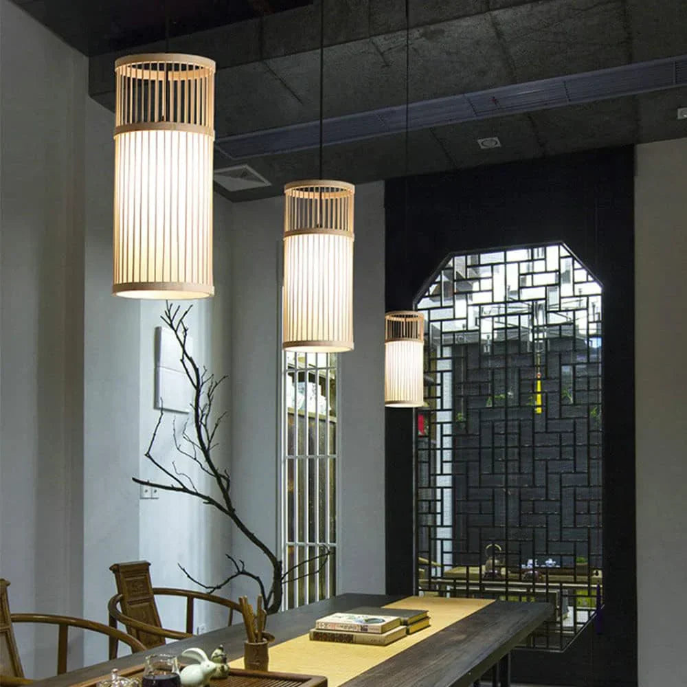 The Braided Cylinder Pendant Light