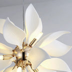 Petaline Bloom Ceramic Floral Pendant Light