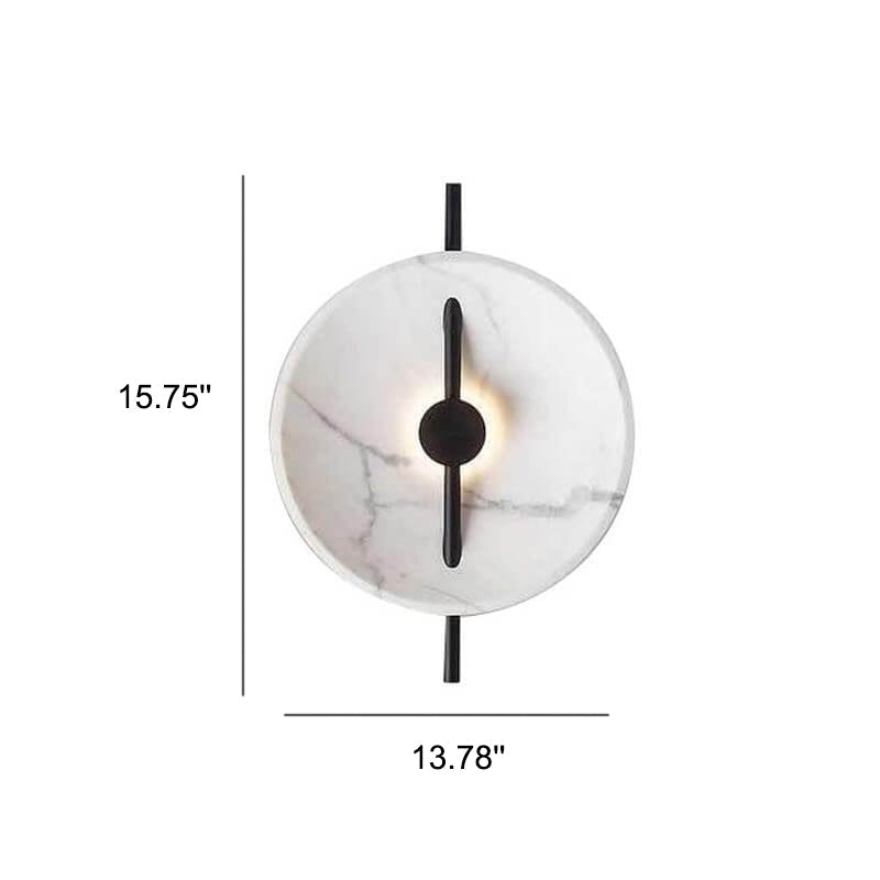 Nordic Round Resin Wall Ligh