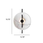 Nordic Round Resin Wall Ligh