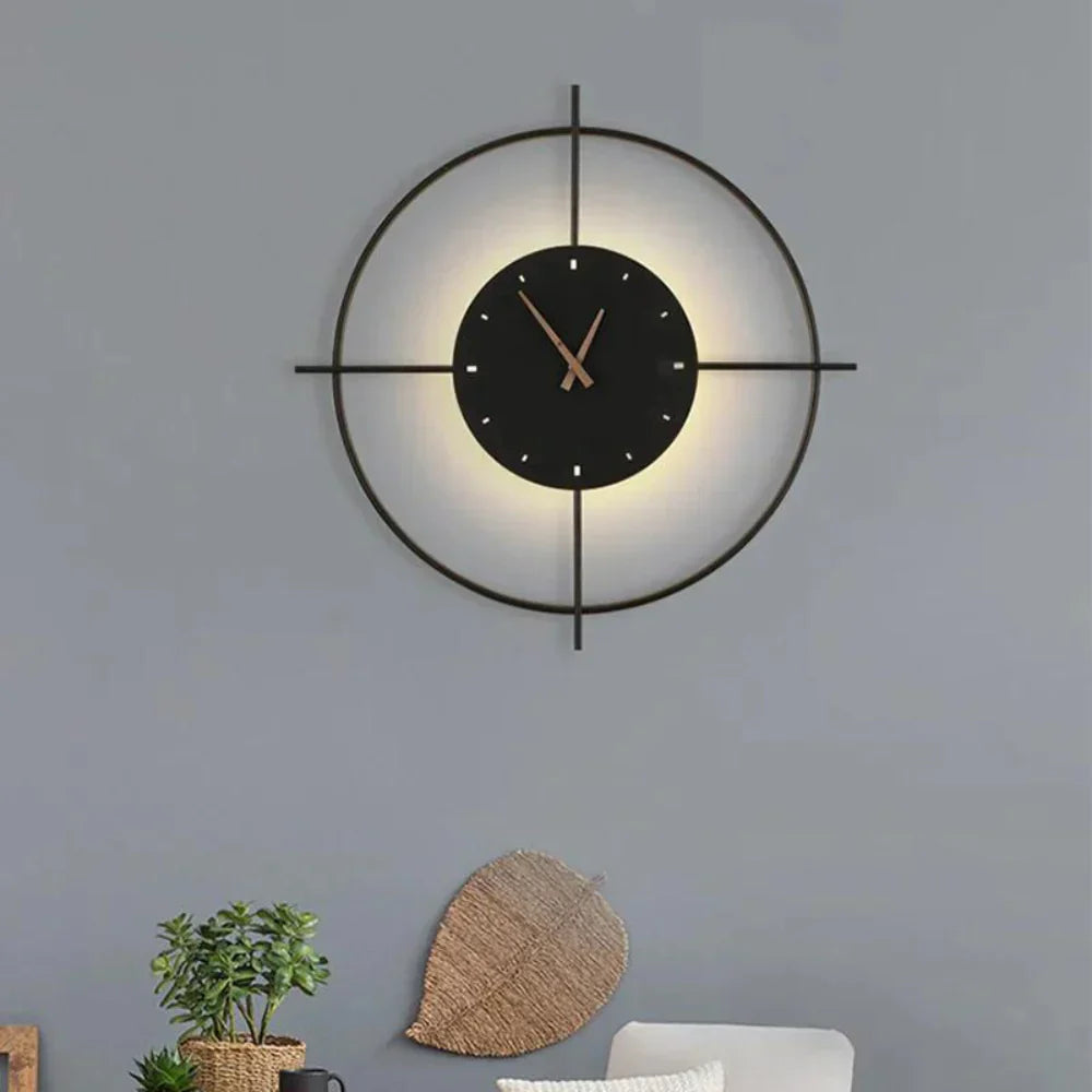 The Clock of Radiance Wall Light