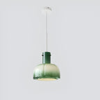 Nordic Flower Shaped Glass Pendant Light