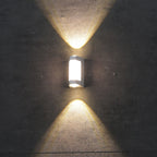 Nordic Up Down Acrylic Waterproof Minimalist Outdoor Wall Light