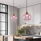 Modern LED Nordic Ceiling Glass Ball Pendant Light