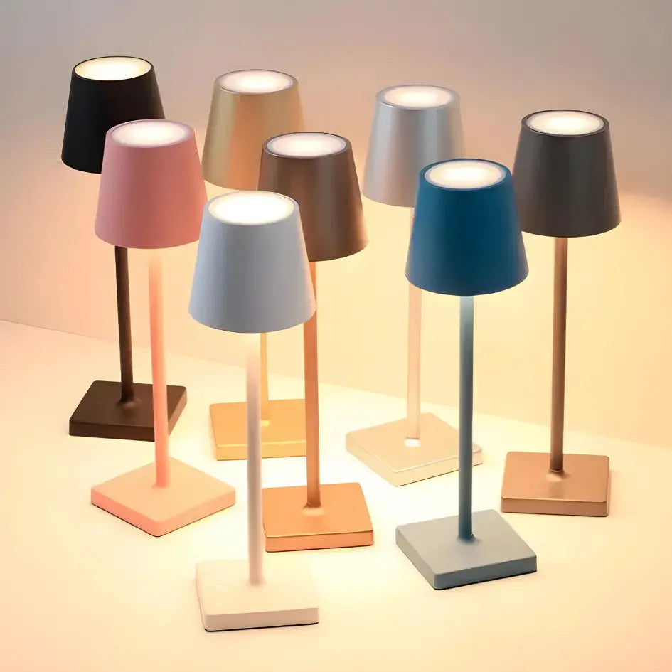 Nordia Light Scandinavian Aluminum Cordless LED Table Lamp
