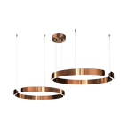 Circular Style Nordic Fused Aluminum Pendant Light