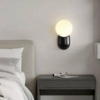 Luma Nordic Glass Orb Wall Light