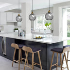 Modern LED Nordic Ceiling Glass Ball Pendant Light