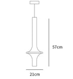 Nordic Glass Penta Wonder Pendant Light