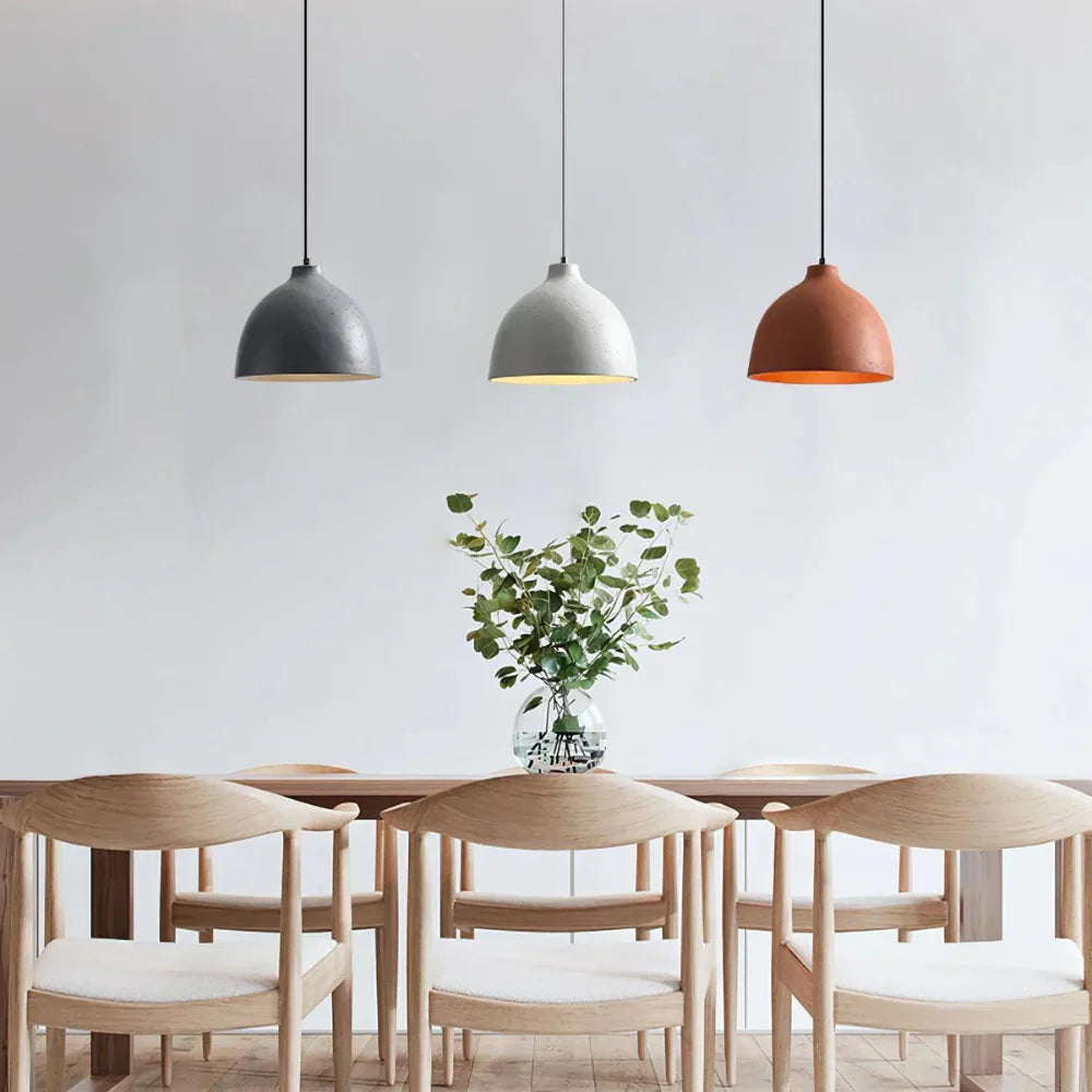 The Elegant Cut Scandinavian Chic Resin Pendant Light