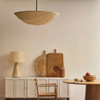 The Wabi-Sabi Canvas Linen Ceiling Light