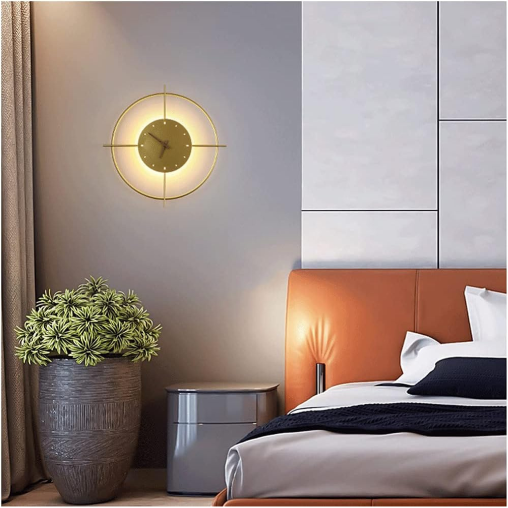The Clock of Radiance Wall Light